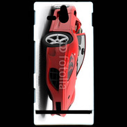 Coque Sony Xperia U Red sport car 500