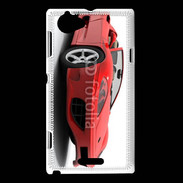 Coque Sony Xperia L Red sport car 500