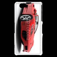 Coque Sony Xperia Z1 Compact Red sport car 500