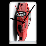 Pendule de bureau Red sport car 500