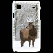 Coque Samsung Galaxy S Cerf en hiver 55