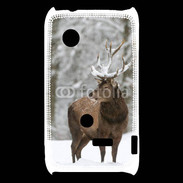 Coque Sony Xperia Typo Cerf en hiver 55