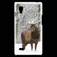 Coque LG Optimus L9 Cerf en hiver 55