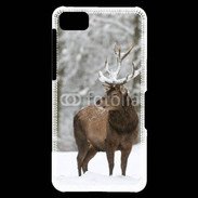 Coque Blackberry Z10 Cerf en hiver 55