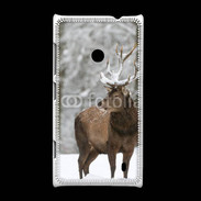 Coque Nokia Lumia 520 Cerf en hiver 55