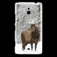 Coque Nokia Lumia 1320 Cerf en hiver 55