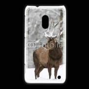 Coque Nokia Lumia 620 Cerf en hiver 55