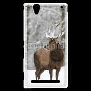 Coque Sony Xperia T2 Ultra Cerf en hiver 55