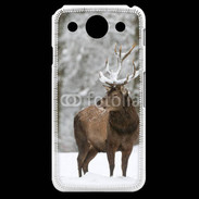 Coque LG G Pro Cerf en hiver 55
