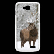 Coque LG L90 Cerf en hiver 55