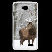 Coque LG L70 Cerf en hiver 55