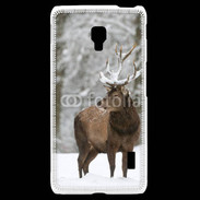 Coque LG F6 Cerf en hiver 55