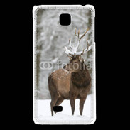 Coque LG F5 Cerf en hiver 55