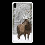 Coque HTC Desire 816 Cerf en hiver 55