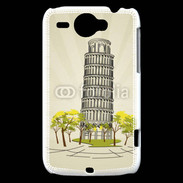Coque HTC Wildfire G8 Tour de Pise en dessin