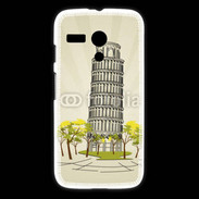 Coque Motorola G Tour de Pise en dessin