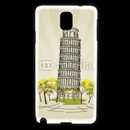 Coque Samsung Galaxy Note 3 Tour de Pise en dessin