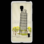 Coque LG F6 Tour de Pise en dessin