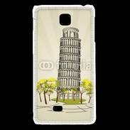 Coque LG F5 Tour de Pise en dessin