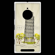 Coque Nokia Lumia 830 Tour de Pise en dessin