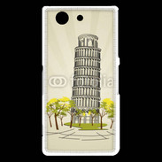 Coque Sony Xperia Z3 Compact Tour de Pise en dessin