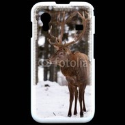 Coque Samsung ACE S5830 Cerf en hiver 56