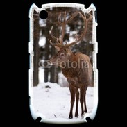 Coque Blackberry 8520 Cerf en hiver 56