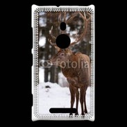 Coque Nokia Lumia 925 Cerf en hiver 56