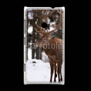 Coque Nokia Lumia 520 Cerf en hiver 56