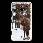 Coque Nokia Lumia 1320 Cerf en hiver 56