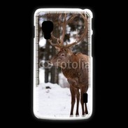 Coque LG L5 2 Cerf en hiver 56