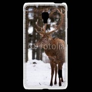 Coque LG F6 Cerf en hiver 56