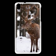 Coque HTC Desire 816 Cerf en hiver 56