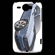 Coque HTC Wildfire G8 grey muscle car 20