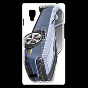 Coque LG Optimus L9 grey muscle car 20