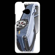 Coque HTC One grey muscle car 20