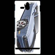 Coque Sony Xperia U grey muscle car 20