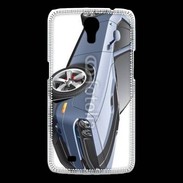 Coque Samsung Galaxy Mega grey muscle car 20