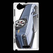Coque Sony Xperia L grey muscle car 20