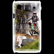 Coque Samsung Galaxy S motocross with waterfall