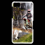 Coque Blackberry Z10 motocross with waterfall
