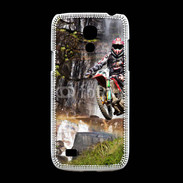 Coque Samsung Galaxy S4mini motocross with waterfall