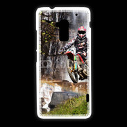 Coque HTC One Max motocross with waterfall