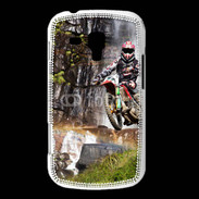 Coque Samsung Galaxy Trend motocross with waterfall