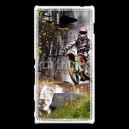Coque Sony Xperia M2 motocross with waterfall