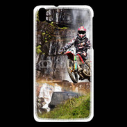 Coque HTC Desire 816 motocross with waterfall
