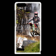 Coque Huawei Ascend G6 motocross with waterfall
