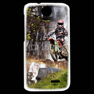 Coque HTC Desire 310 motocross with waterfall