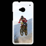 Coque HTC One Saut en moto 560