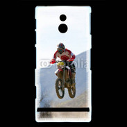 Coque Sony Xperia P Saut en moto 560